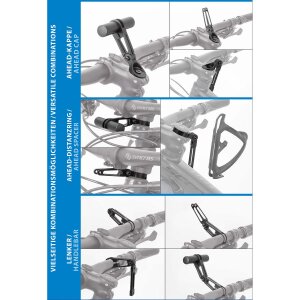 M-WAVE QRIR Bottle Adapter für Flaschenhalter