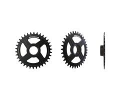 ROTOR ROUND DM FAZUA® E-Bike RING R36T BLACK Kettenblatt