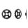 ROTOR ROUND DM FAZUA® E-Bike RING R36T BLACK Kettenblatt