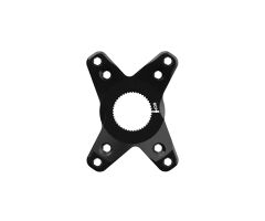 ROTOR GRAVEL BCD110/80x4 DIN - GLOSS BK Spider