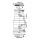 NECO 1 1/8" - 1,5" b semiintergrierter Ahead Steuersatz