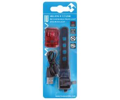 M-WAVE Helios K 1.1 USB SL Akku-Rücklicht