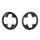 ROTOR Q RINGS BCD110X4 52T(FOR 36) OUTER BLACK Kettenblatt