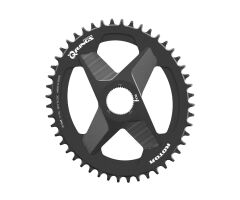 ROTOR Q RINGS 1X DM 38T UNIVERSAL TOOTH BLACK Kettenblatt