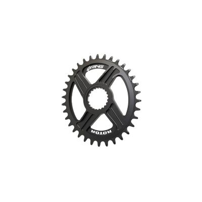 ROTOR Q RINGS SH1X12 MTB 36T BLACK Kettenblatt
