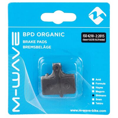 M-WAVE BPD Organic S1 Bremsbelag für Scheibenbremsen