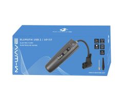 M-WAVE Elumatik USB 2 Akku-Minipumpe