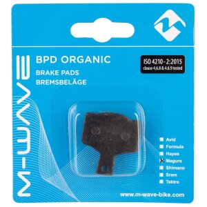 M-WAVE BPD Organic M1 Bremsbelag für Scheibenbremsen