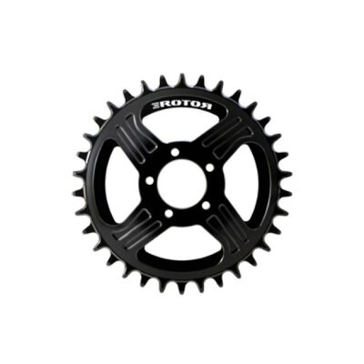 ROTOR ROUND DM POLINI® E-Bike RING R36T BLACK Kettenblatt