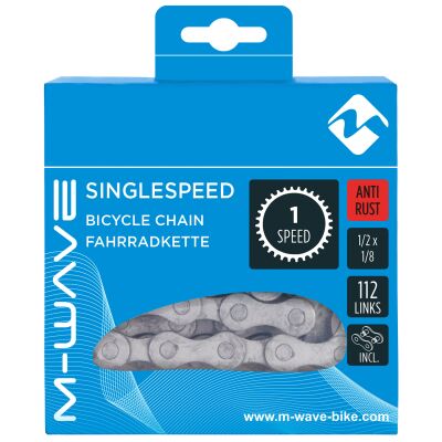 M-WAVE Singlespeed Anti Rust Singlespeed- / Nabenschaltungskette