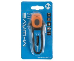 M-WAVE Cobra white Batterie-Blinklicht
