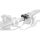 M-WAVE Cobra white Batterie-Blinklicht