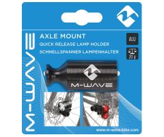 M-WAVE Axle Mount Lampenhalter zur Achsmontage