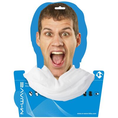 M-WAVE Solid White Multifunktionstuch