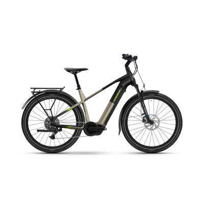 Haibike TREKKING 4 600Wh Trekking E-Bike 2026 | calm sand/lime glänzend