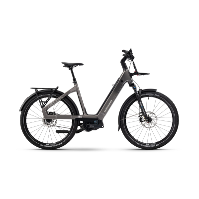 Winora Sinus AS 800Wh Tiefeinsteiger Trekking E-Bike 2026 | traffic/night grey - gloss glänzend