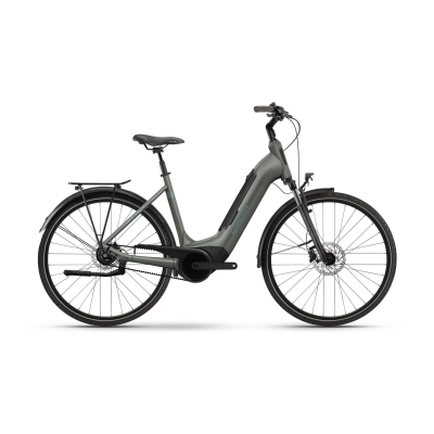 Winora TRIA R8f 500Wh Tiefeinsteiger City E-Bike 2026 | STEEPLE GREY glänzend