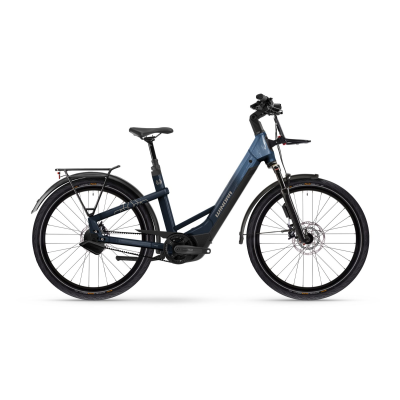 Winora YAKUN ENV 800Wh Tiefeinsteiger Trekking E-Bike 2026 | CAVALRY/NIGHTLIFE DENIM glänzend