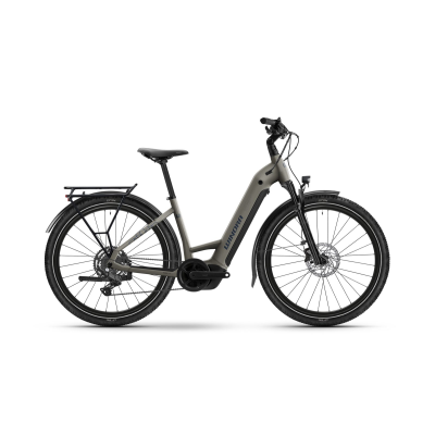 Winora Yucatan X9 600Wh Tiefeinsteiger Trekking E-Bike 2026 | SILVER DOLLAR matt