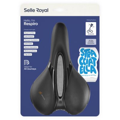 Selle Royal Selle Royal Fahrradsattel Respiro Moderate Unisex - Stracciatella