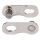 KMC Flattop silver Silver MissingLink Verschlussglied
