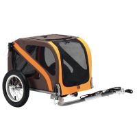 Blue Bird Hundeanhänger Dog Mini | braun/orange |...