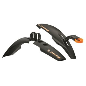 SKS ROWDY Steckradschutzset, schwarz