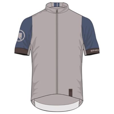 Endura FS260 S/S JERSEY TITANIUM