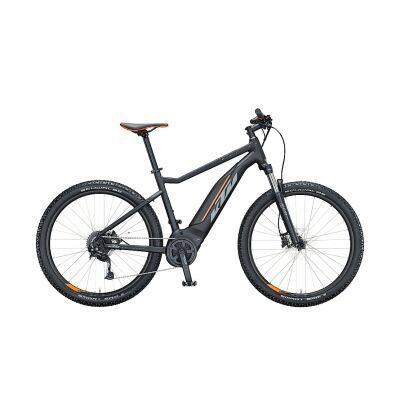 KTM MACINA RIDE 271 / E-Bike Hardtail 2021 | black matt (grey+orange)