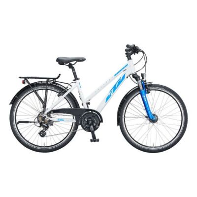 KTM COUNTRY STAR 26 D Kinderrad 2024 | metallic white (blue) | 37 cm