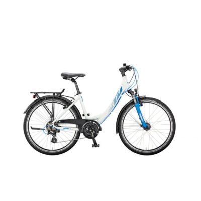 KTM COUNTRY STAR 26 E Kinderrad 2024 | metallic white (blue) | 37 cm