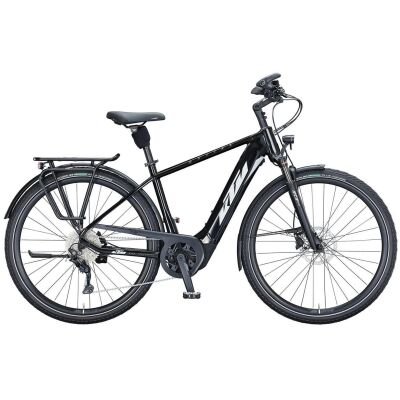 KTM MACINA TOUR CX 610 H E-Bike Trekkingrad 2021 | metallic black (white+golden green) | 46 cm