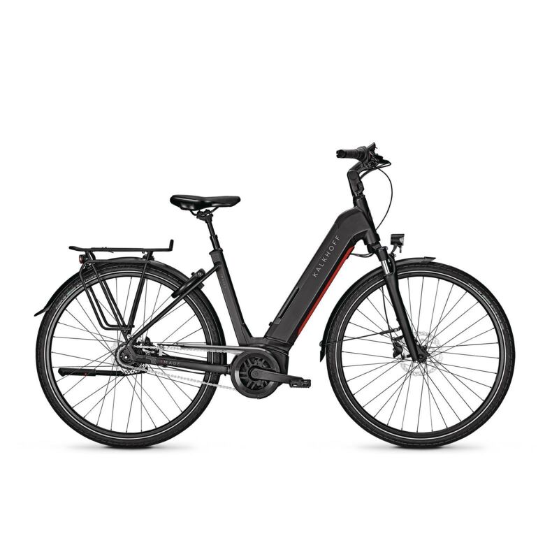 KALKHOFF IMAGE 3.B ADVANCE 500 Wh City E-Bike 2022 | Granitgrey Matt, 3 ...