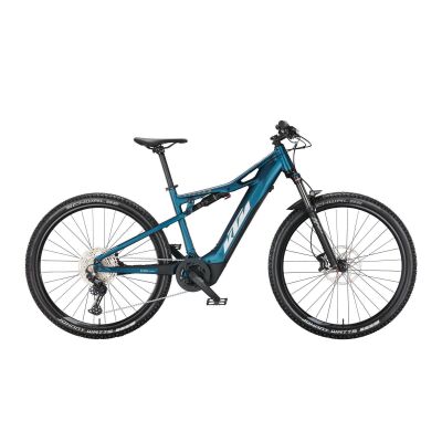 KTM MACINA CHACANA 691 E-MTB Fully 625Wh 2022 | vital blue (silver+orange)