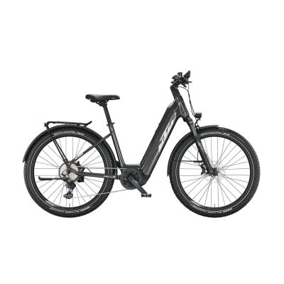 KTM MACINA AERA 772 LFC E-MTB 750Wh 2024 | machine grey (silver+blue)