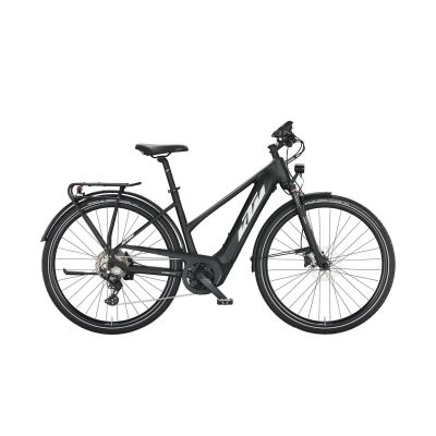 KTM POWER SPORT 10 Trapez E-Bike Trekking 625Wh 2022 | black matt (white+orange)