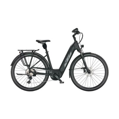 KTM CENTO 10 Tiefeinsteiger E-Bike Trekking 625Wh 2022 | black matt (grey+green)