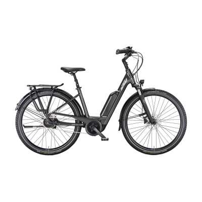 KTM CENTO 5 RT Tiefeinsteiger E-Bike Trekking 500Wh 2022 | black matt (grey+green)