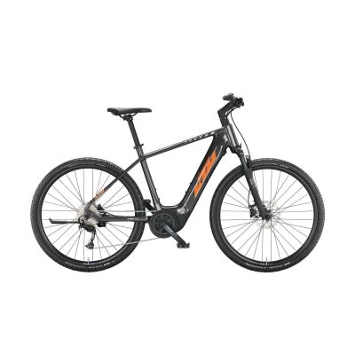 KTM MACINA CROSS P510 Herren E-Bike Cross 500Wh 2022 | machine grey (orange+silver) | 56 cm