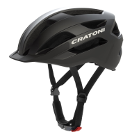CRATONI Fahrradhelm Pacer 2.0 | schwarz matt, (58-61cm)