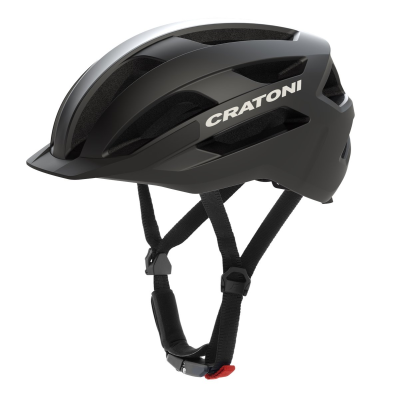 CRATONI Fahrradhelm Pacer 2.0 | schwarz matt, (54-58cm)