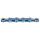 KMC X12L waxed Aurora blue Schaltungskette blau