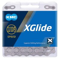 KMC X-Glide Cues Grey Schaltungskette grau