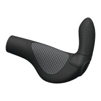Ergon Lenkergriff GP3-L Evo mit Bar Ends schwarz/grau Large lang/lang regular schwarz