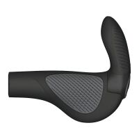 Ergon Lenkergriff GP3-L Evo mit Bar Ends schwarz/grau Large lang/lang regular schwarz
