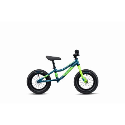Ghost Powerkiddy 12 Kinderrad 2022 | Dirty blue/metallic lime - glossy