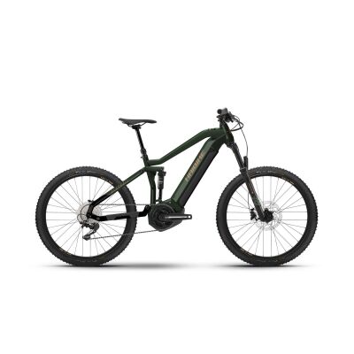 Haibike ALLTRAIL 4 27.5 630 Wh E-MTB Fully 2024 | matte green metal gld black