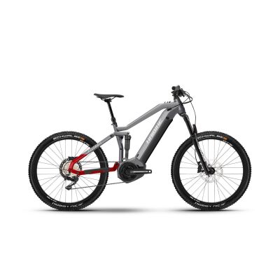 Haibike ALLTRAIL 5 630 Wh E-MTB Fully 2024 | gloss grey red black