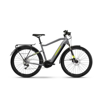 Haibike Trekking 6 630 Wh E-Bike 2022 | gloss grey neon yellow