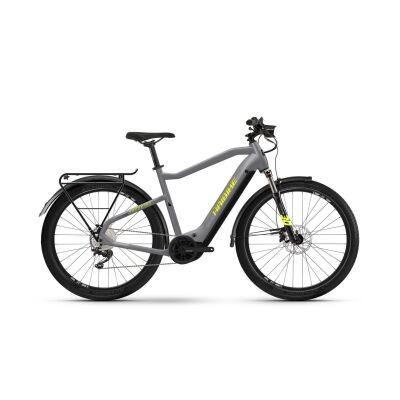 Haibike Trekking 6 630 Wh E-Bike 2024 | gloss grey neon yellow